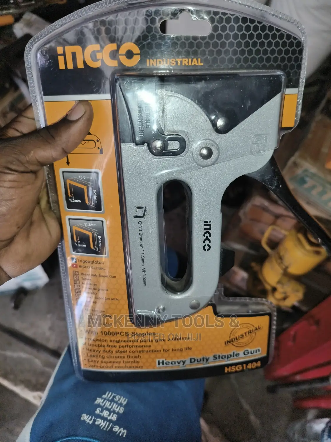Ingco Heavy Duty Staple Gun