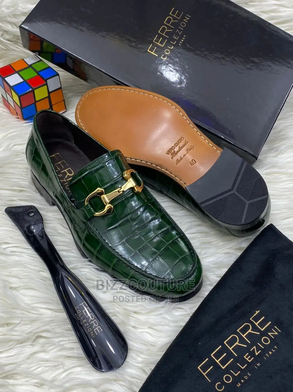 Original Italian FERRE Loafers Available in Store
