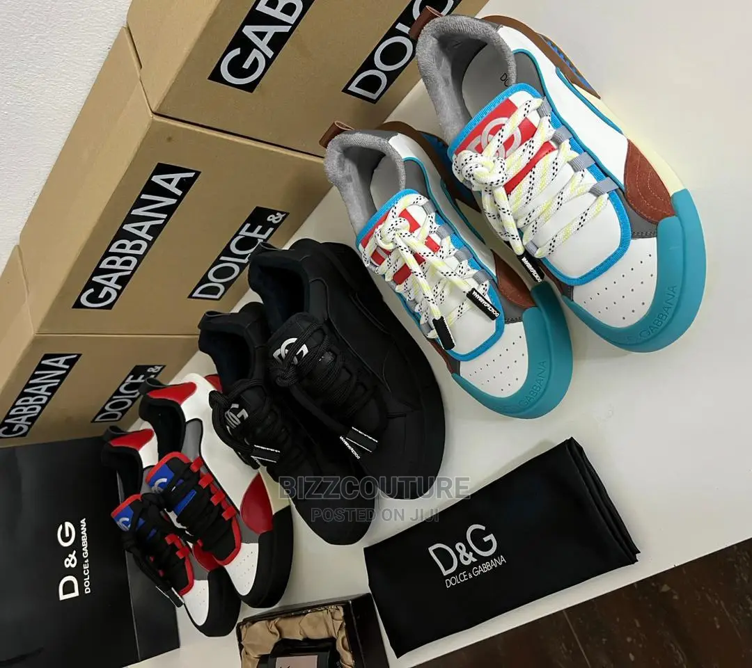 Original DOLCE GABBANA Sneakers Available in Store