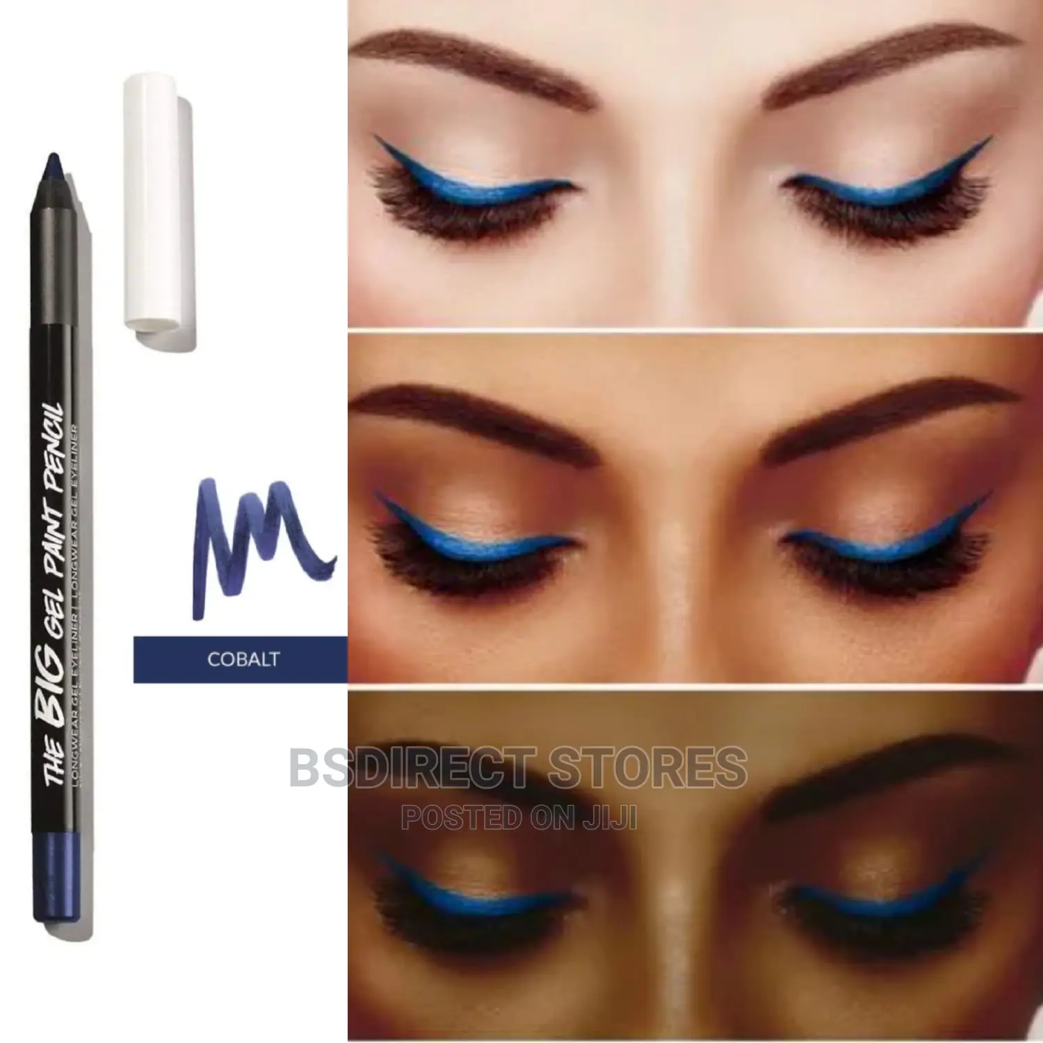 Avon Mark. Cobalt Big Gel Paint Pencil Longwear Gel Eyeliner