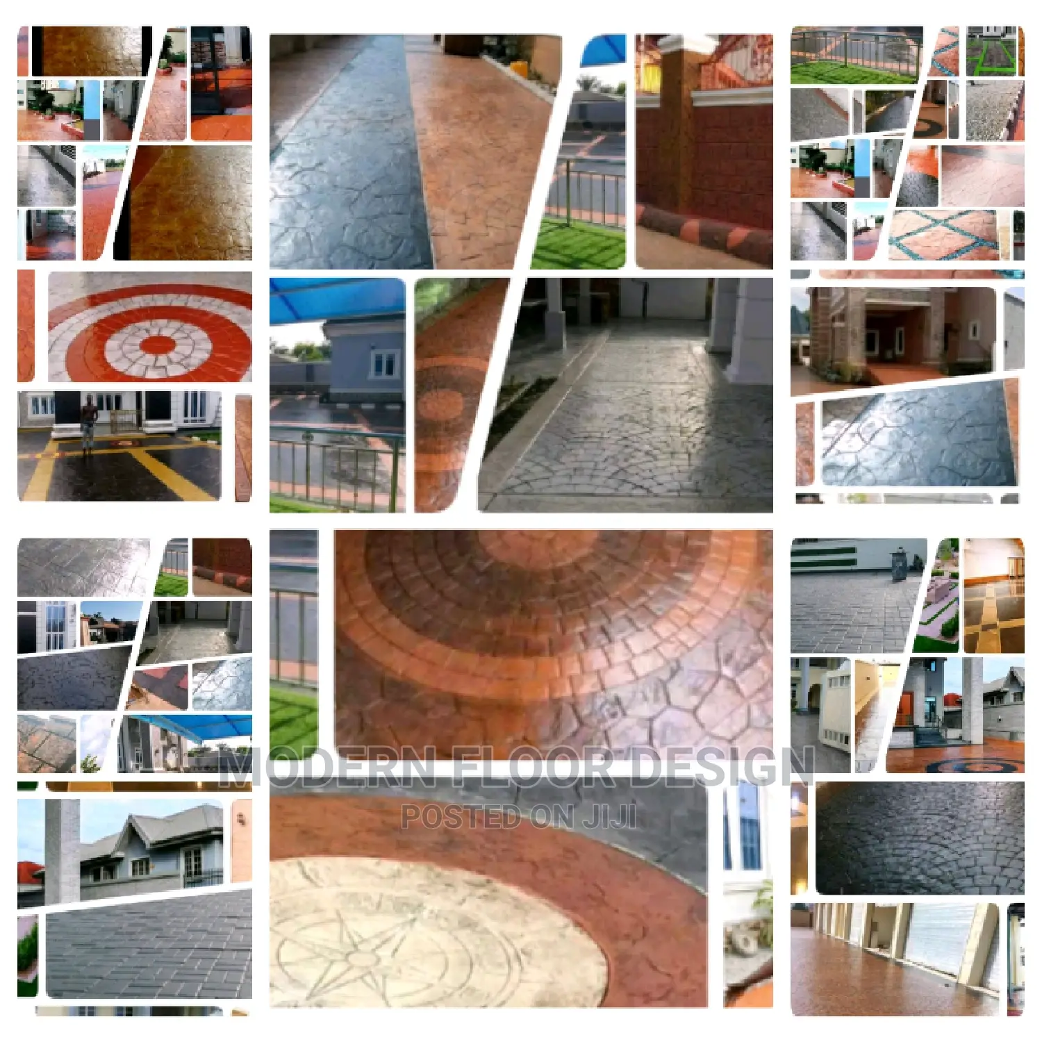 Stone Leal Modern Stamps Floor