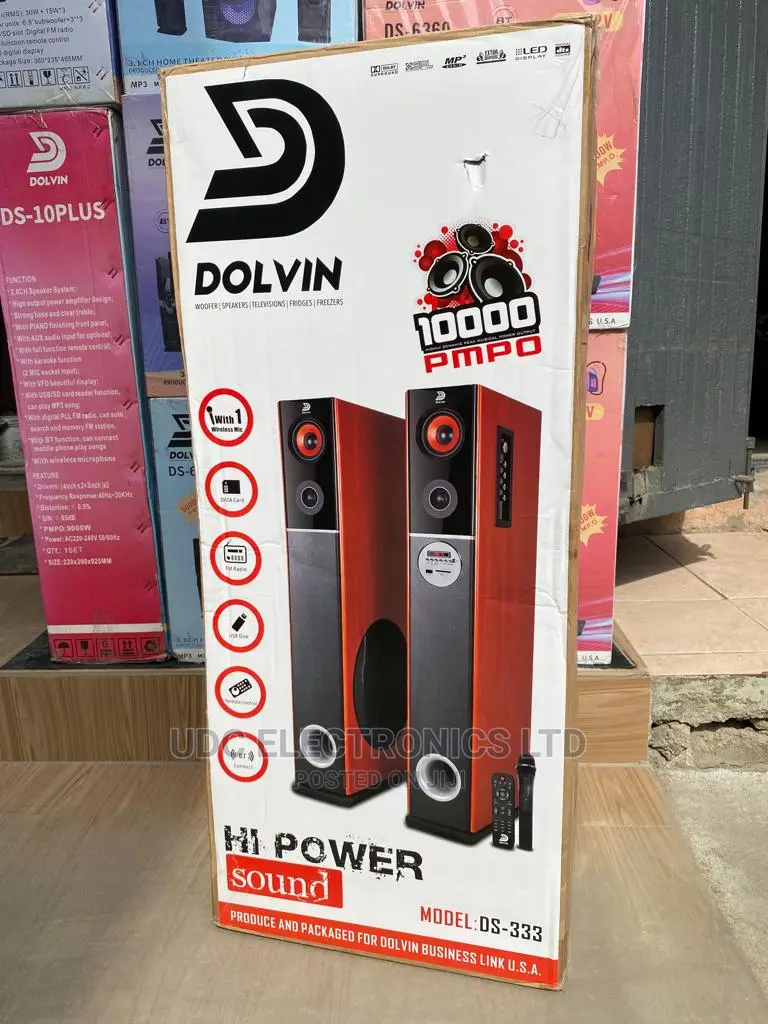 Dolvin Tower Speakers