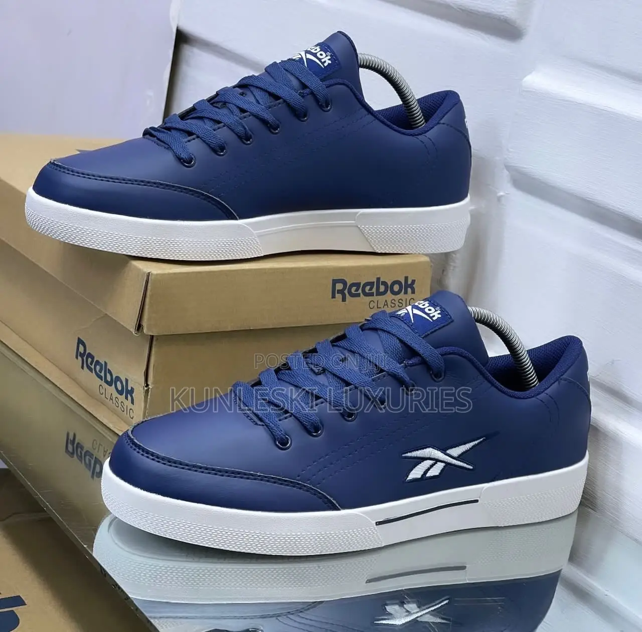 Original Reebok Slice CVC Blue/White Sneakers Available