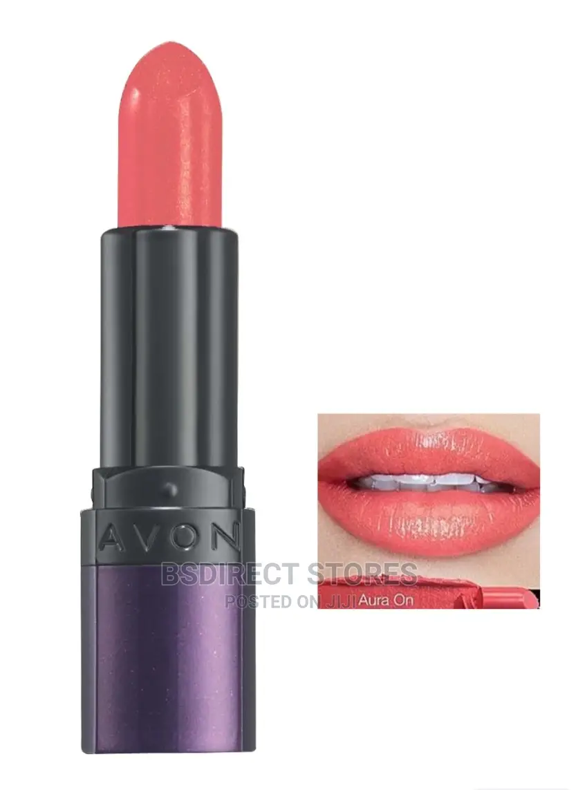 Avon Mark. AURA ON Epic Lipstick With Built-in Primer