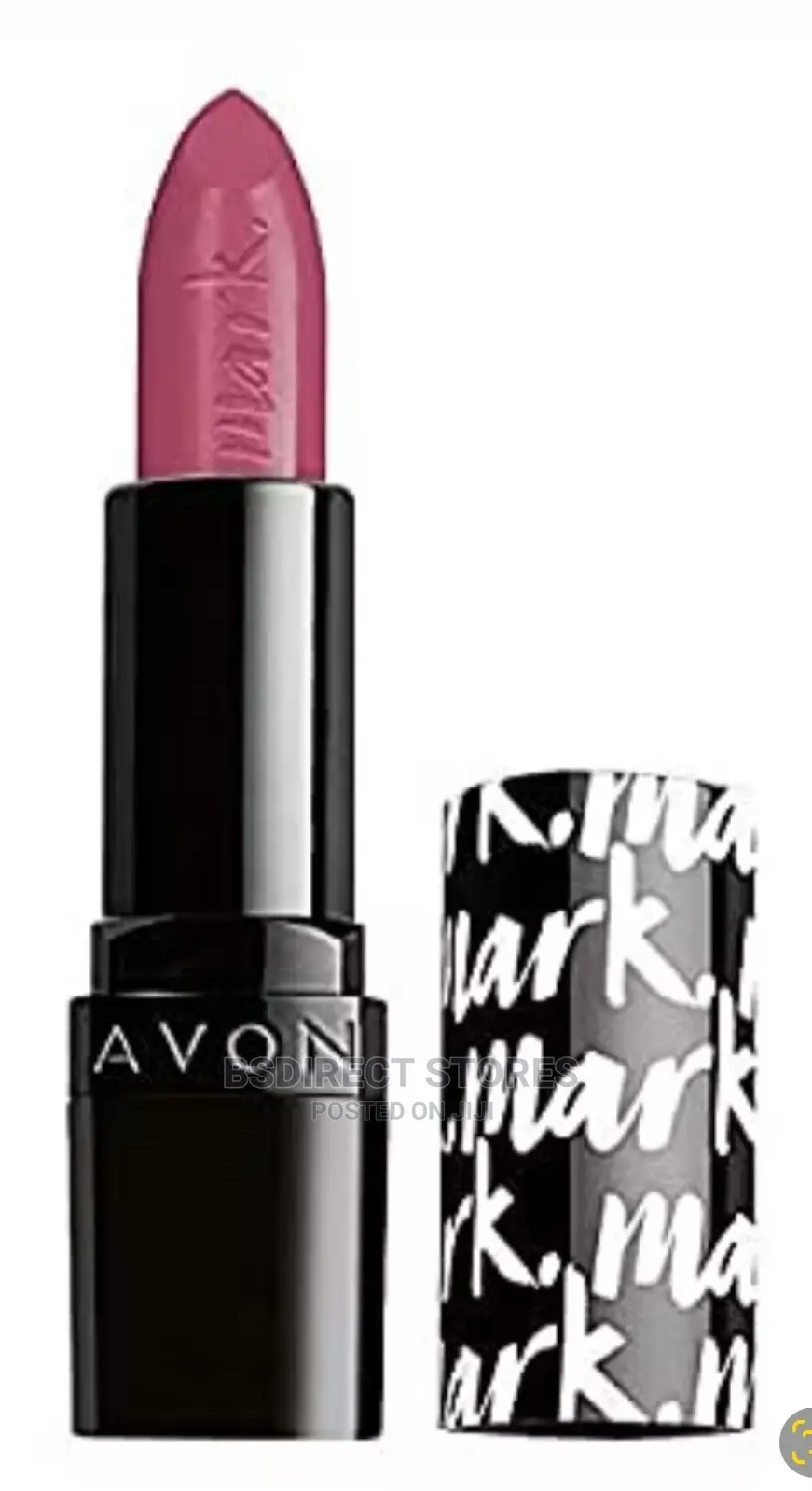Avon Mark BLUSHING BEAUTY PINK Epic Lipstick Built-in Primer