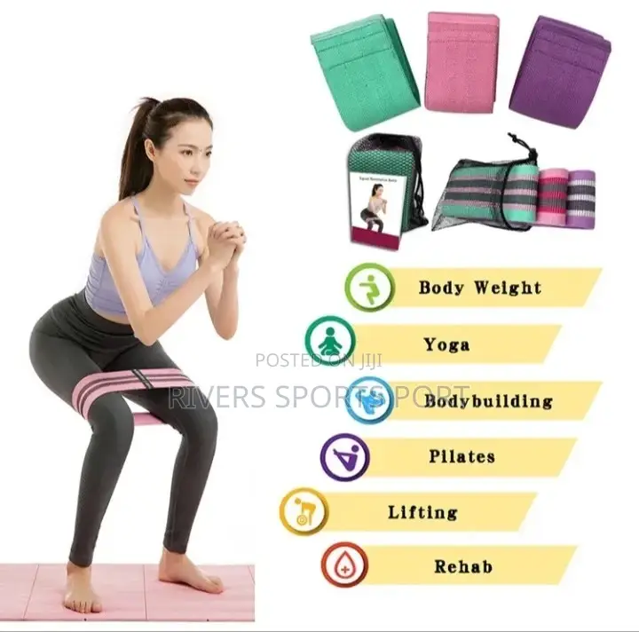 Fitness Hip Resistance Band Booty Band Home Workout