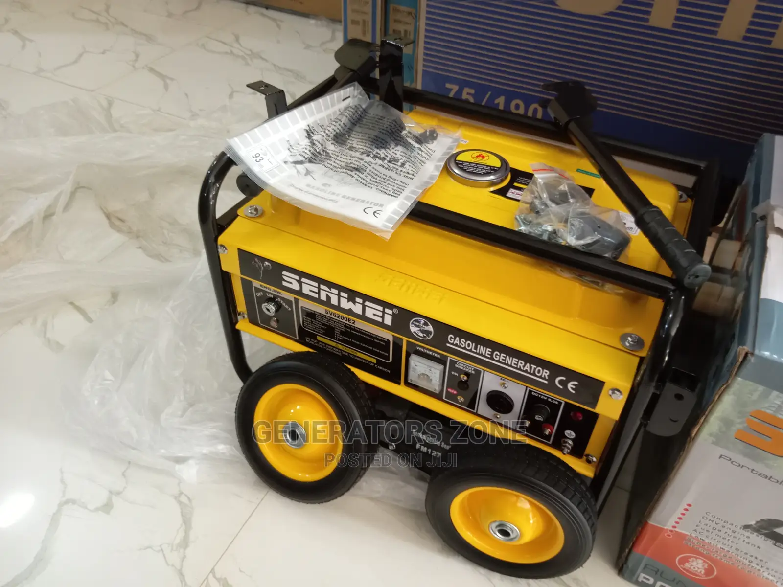 Senwei 4.5kva Automatic Key-Start House Petrol Generator
