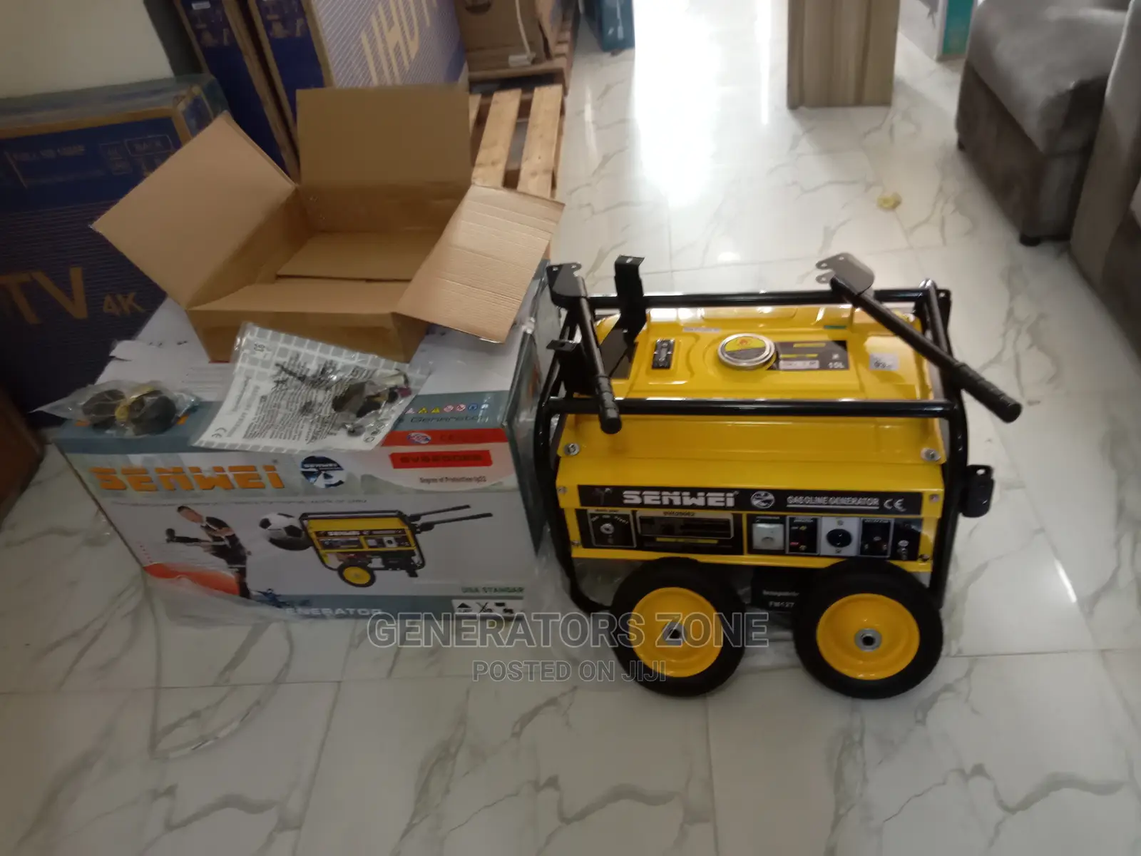 Automatic Senwei -Brand New House Petrol Generator( 4.5kva)
