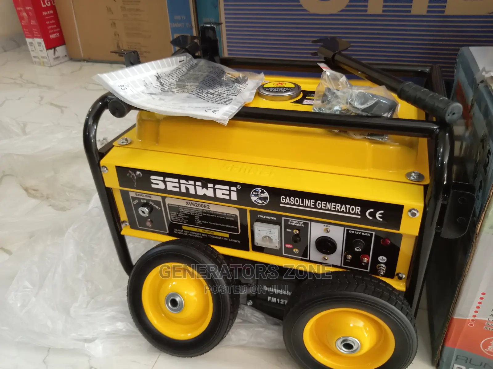 Automatic Senwei -Brand New House Petrol Generator( 4.5kva)