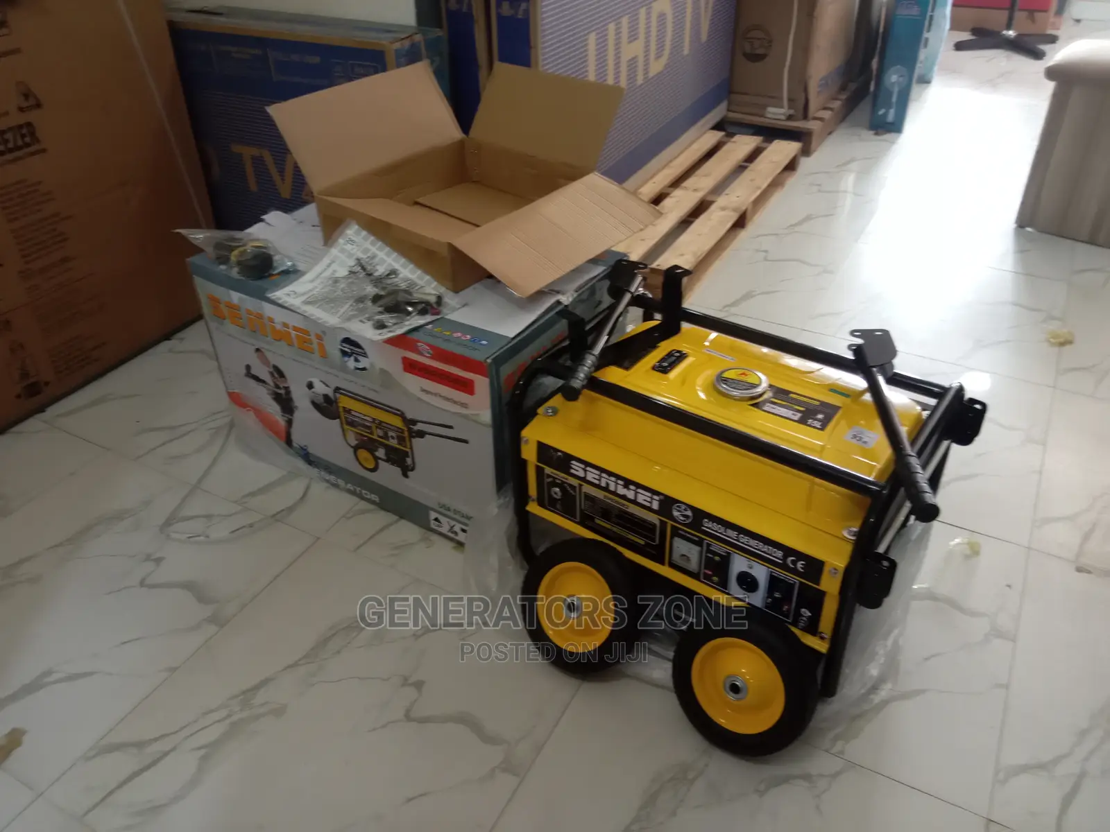 Senwei 4.5kva (Sv6200e2)-Brand- New House Generator (15l)