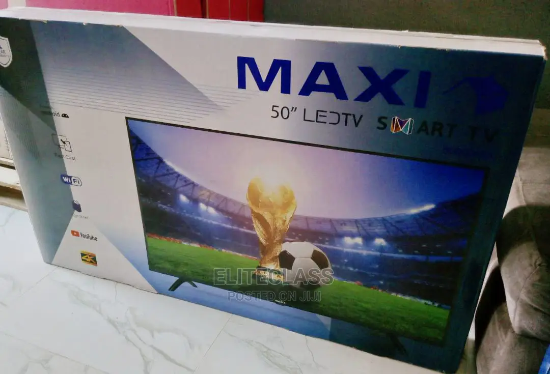 Maxi 50 Inches UHD Smart Tv + Youtube and Netflix