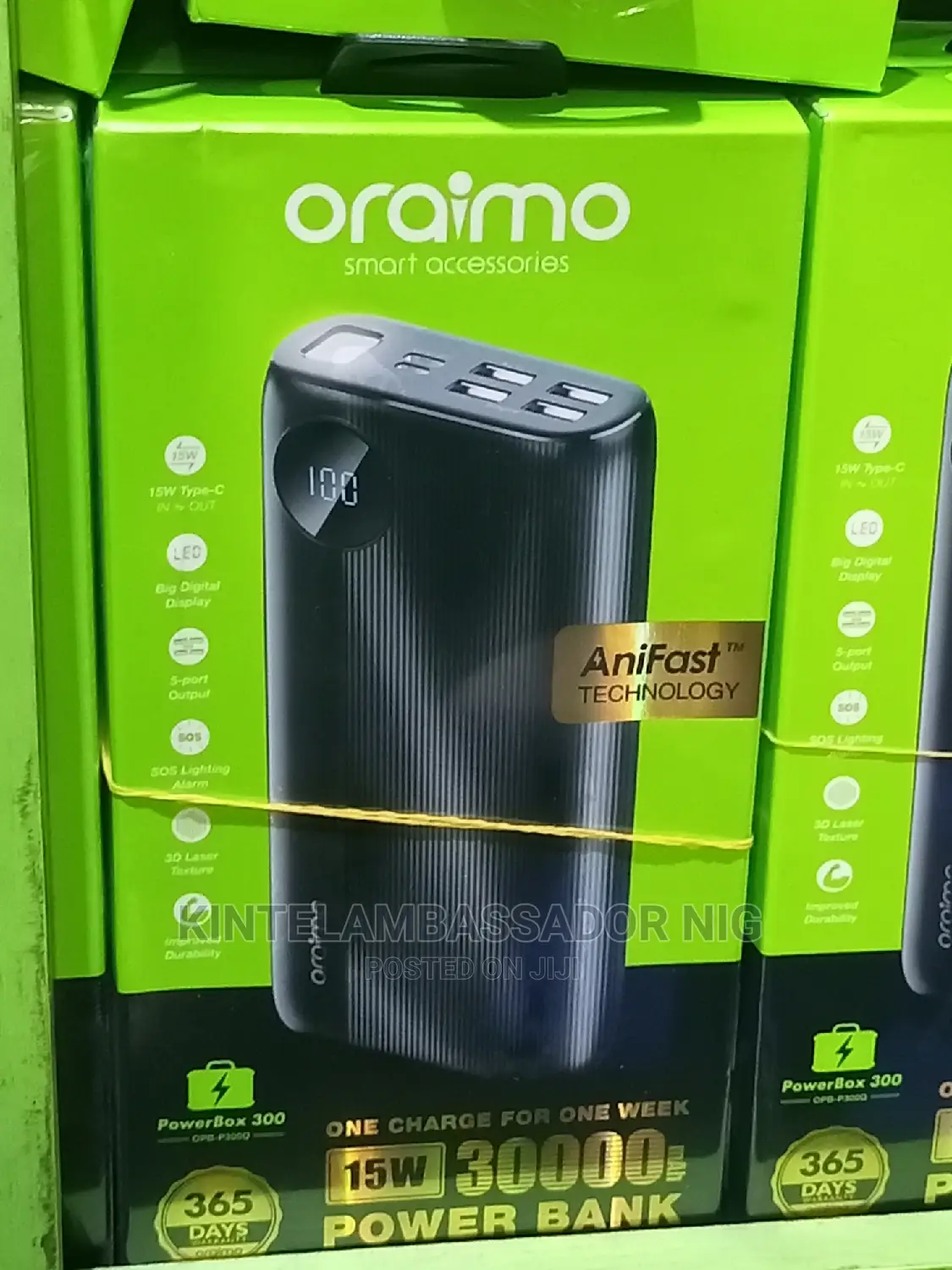 Oraimo 30,000mh Power Bank
