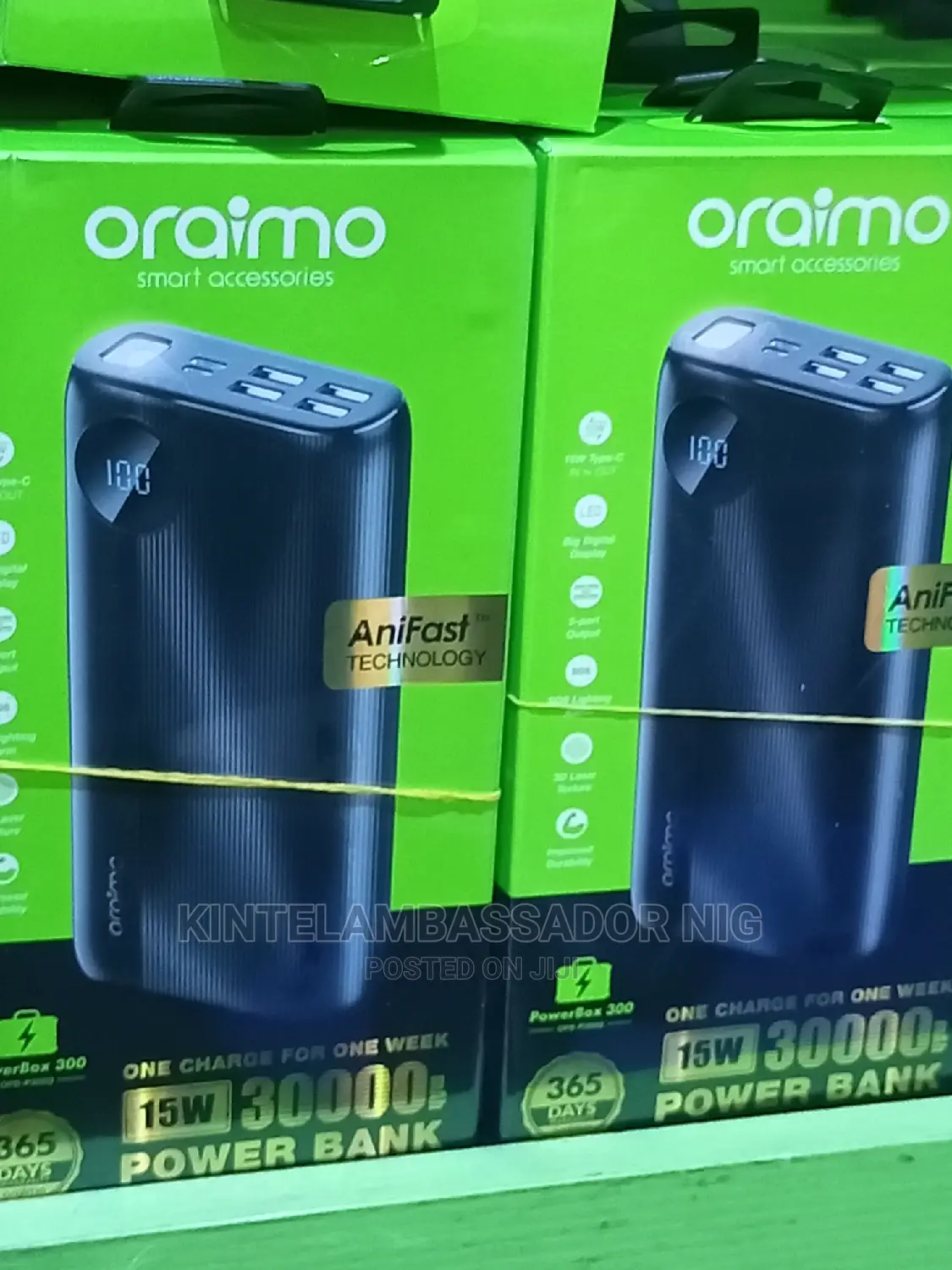 Oraimo 30,000mh Power Bank