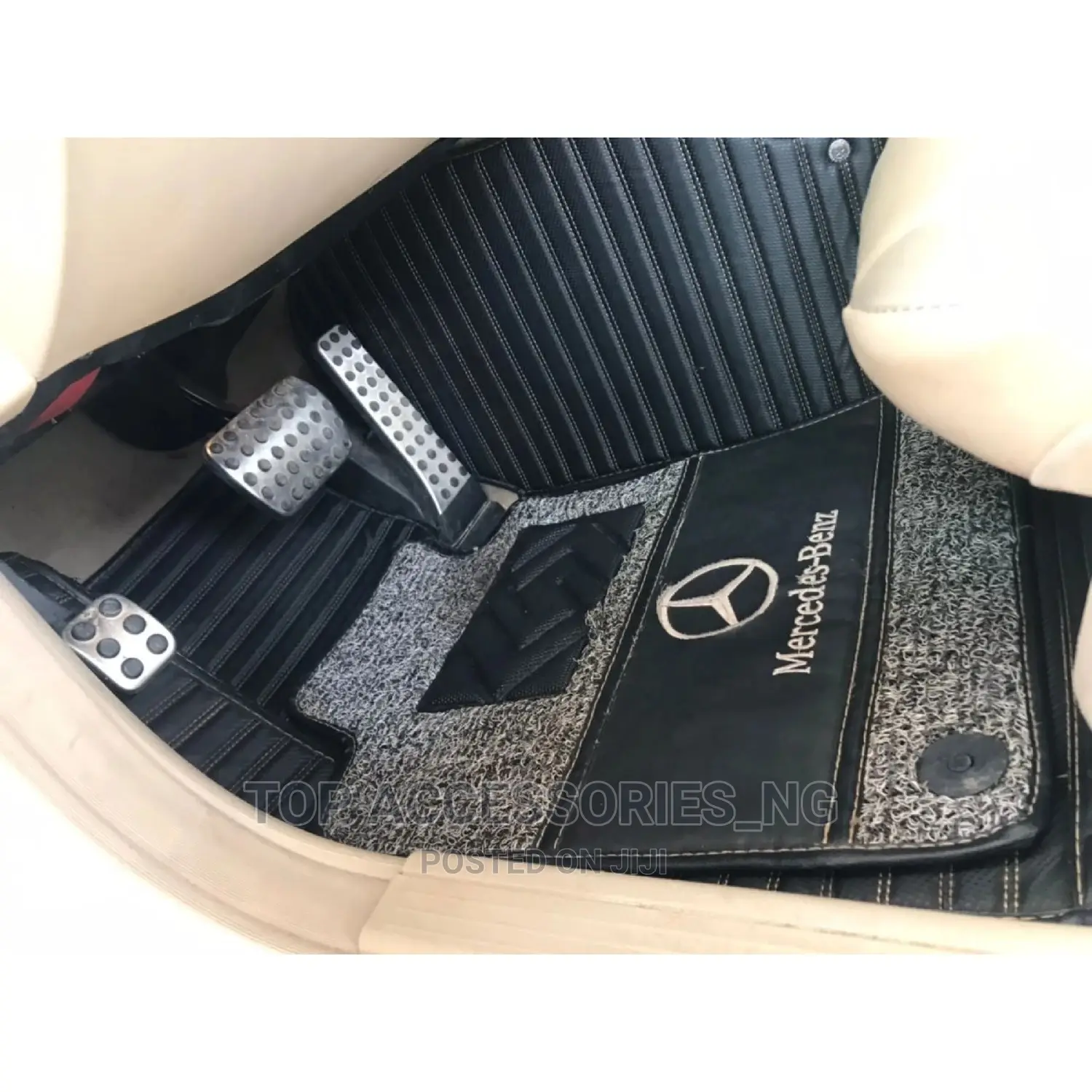 Custom Double Layer Foot Mat for C300 , Mercedes Models