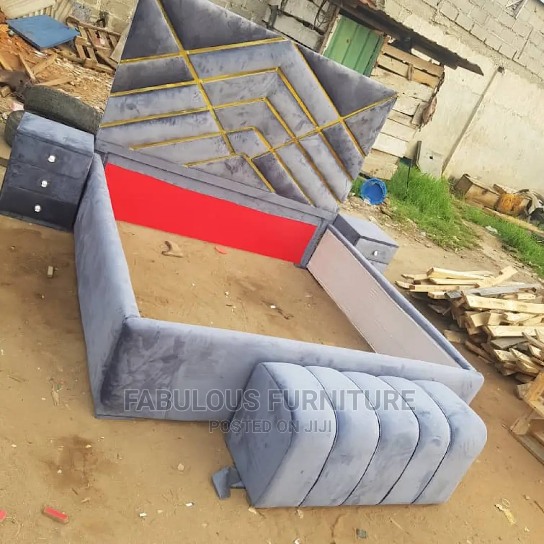Bedframe and Ottoman