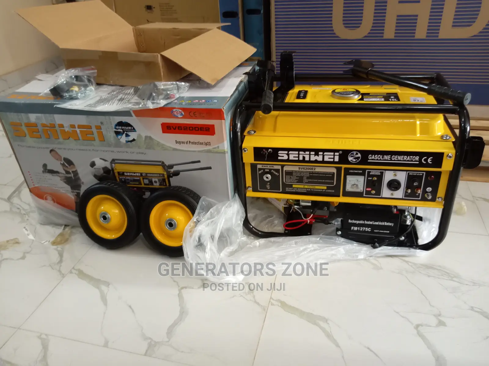 15L Automatic -Senwei 4.5kva Gasoline House -Generator