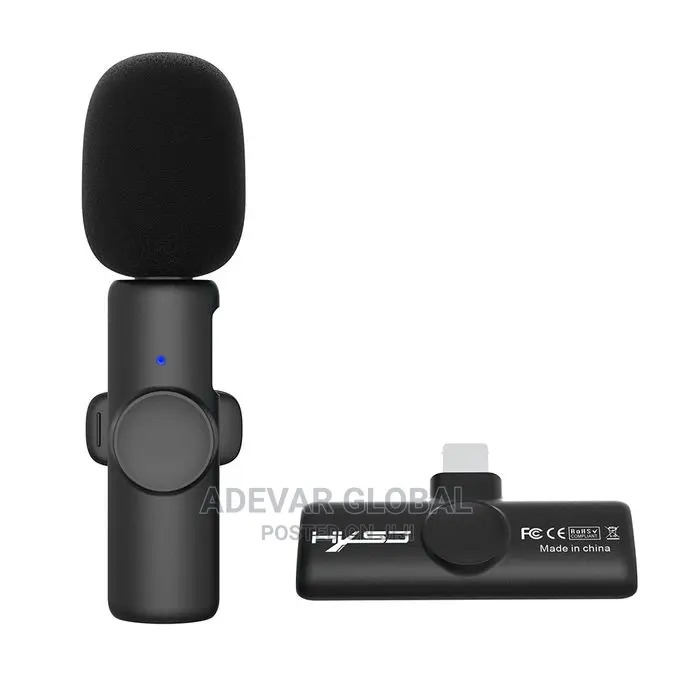 F18 Apple IOS Plug and Play 2.4G Wireless Microphone