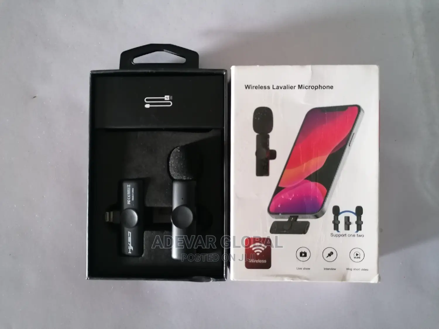 F18 Apple IOS Plug and Play 2.4G Wireless Microphone