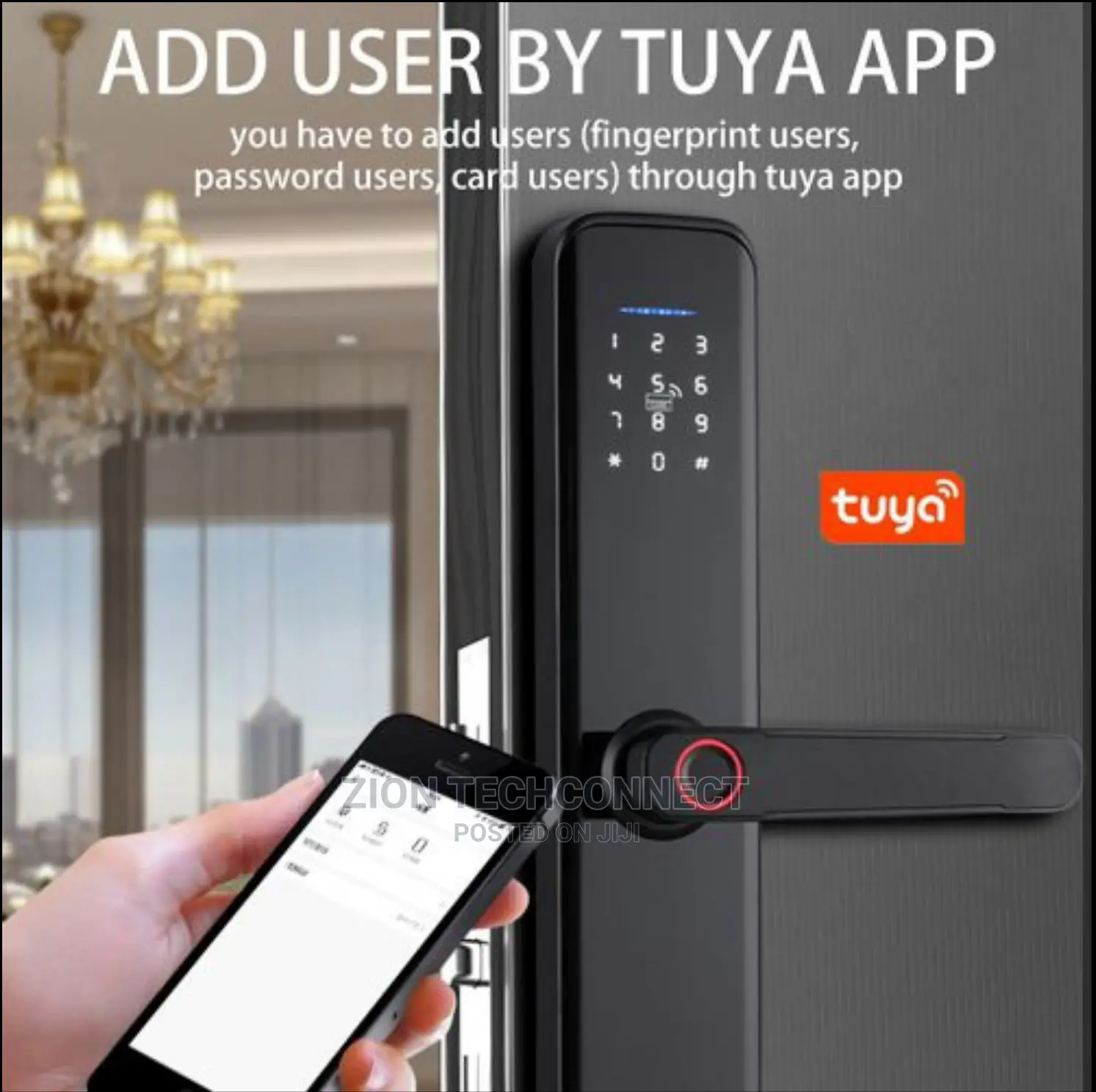 Tuya Smart Lock Fingerprint Lock Door Lock Keypad Door Lock
