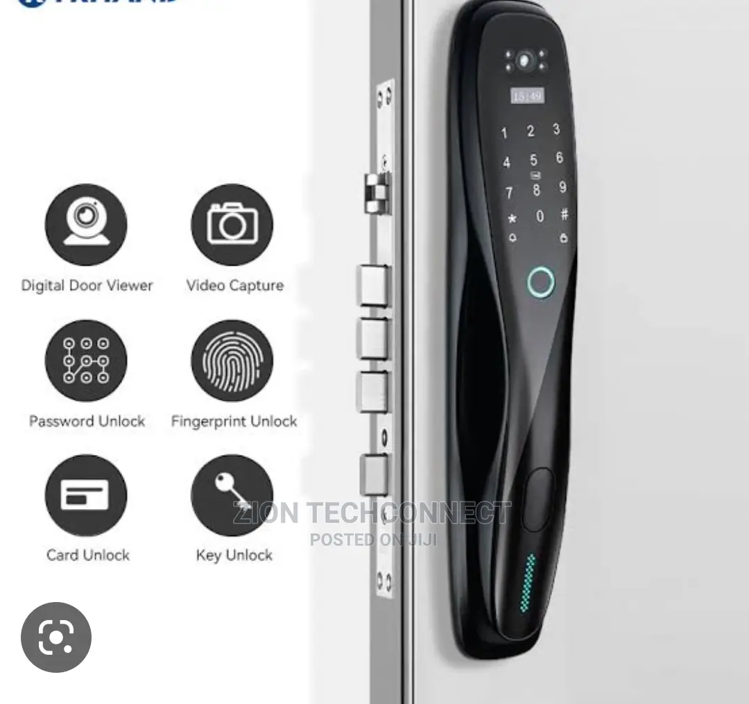 Smart Door Lock Camera Fingerprint Wifi