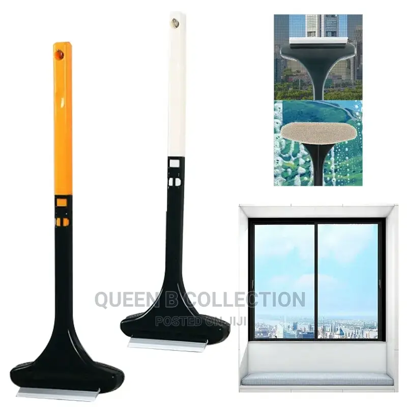 Window and Glass Cleaner With Wiper