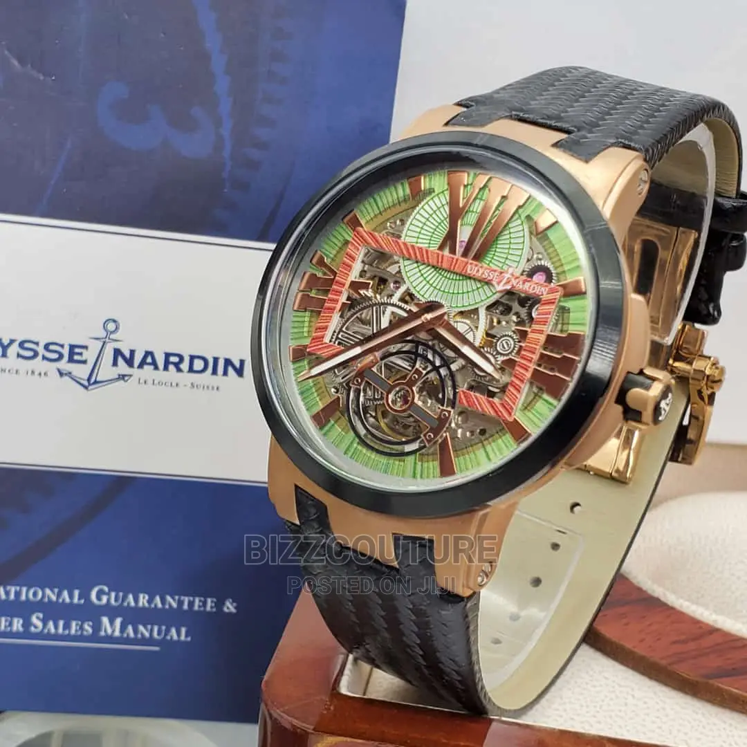 Original ULYSSE NARDIN Rubber Strap Band Available in Store