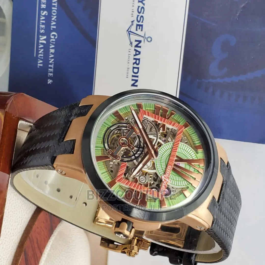 Original ULYSSE NARDIN Rubber Strap Band Available in Store