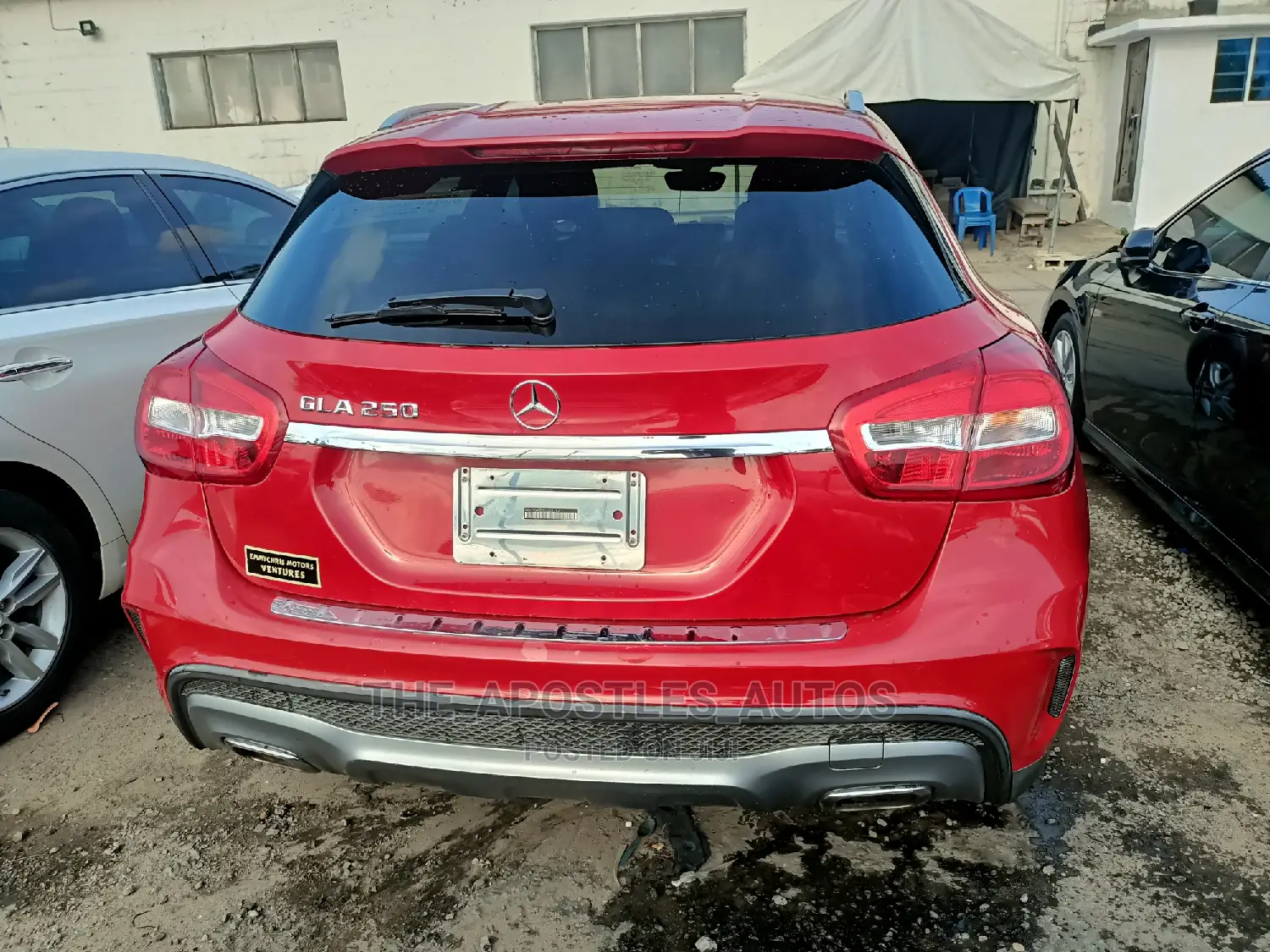 Mercedes-Benz GLA 250 2017 Red