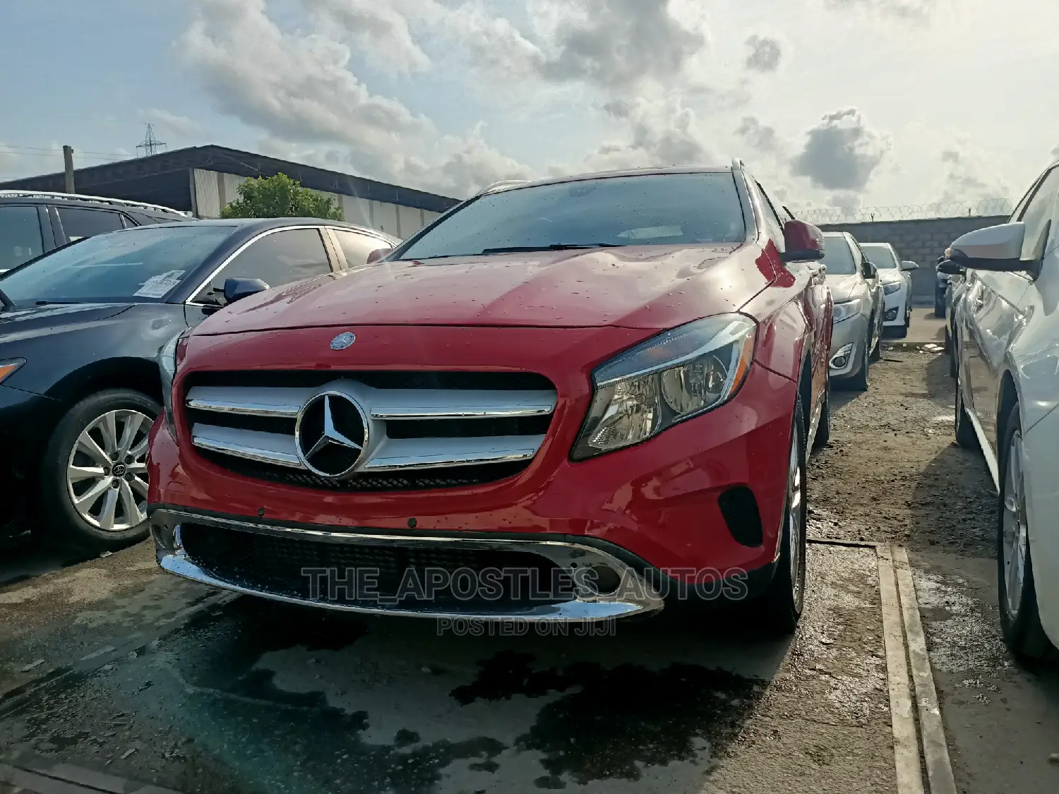 Mercedes-Benz GLA 250 2017 Red
