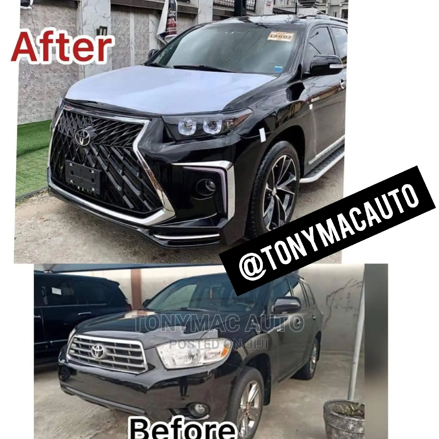 Toyota Highlander 2010 Upgrading Kits To 2021