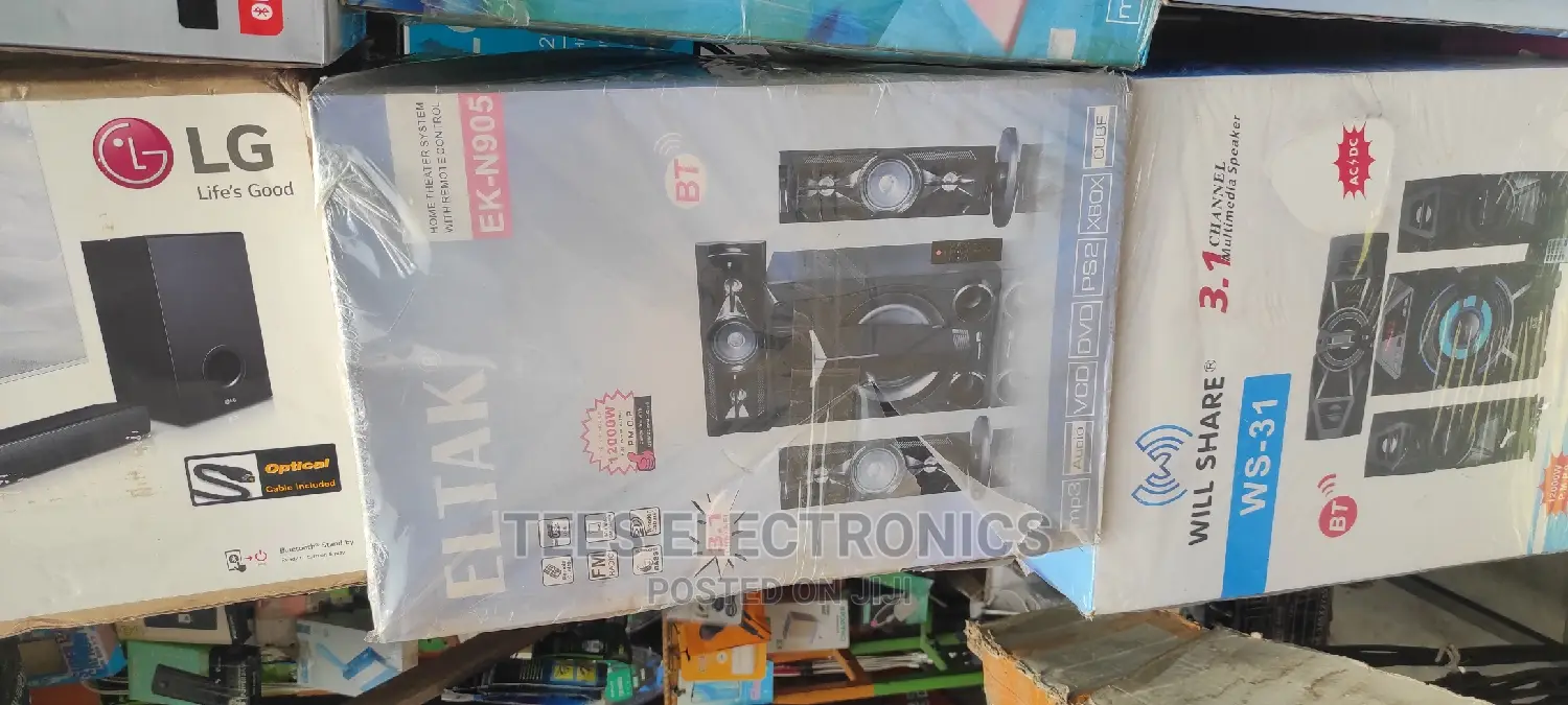 Eltak Home Theater System 3.1 With Bluetooth