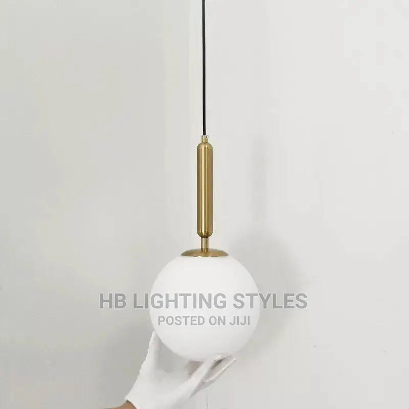 Modern Glass Ball Led Pendant Lamp