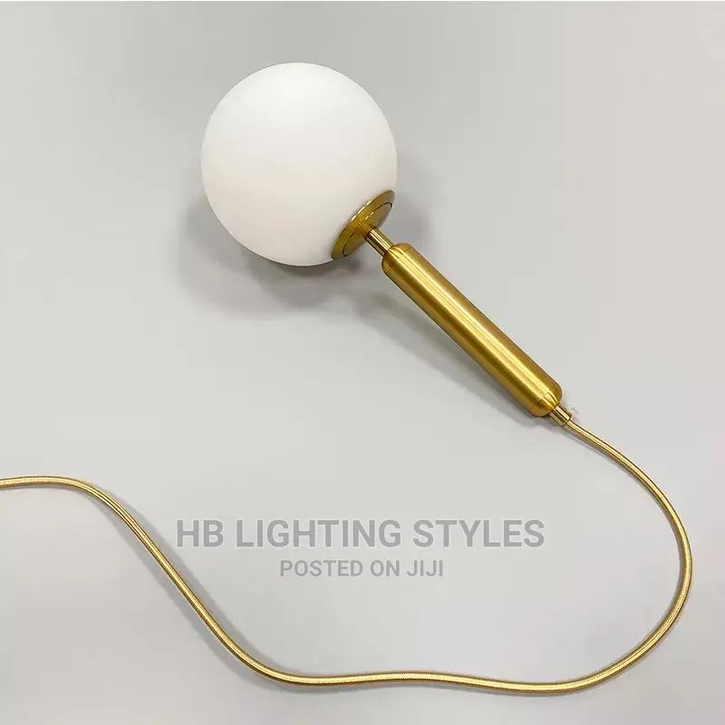 Modern Glass Ball Led Pendant Lamp