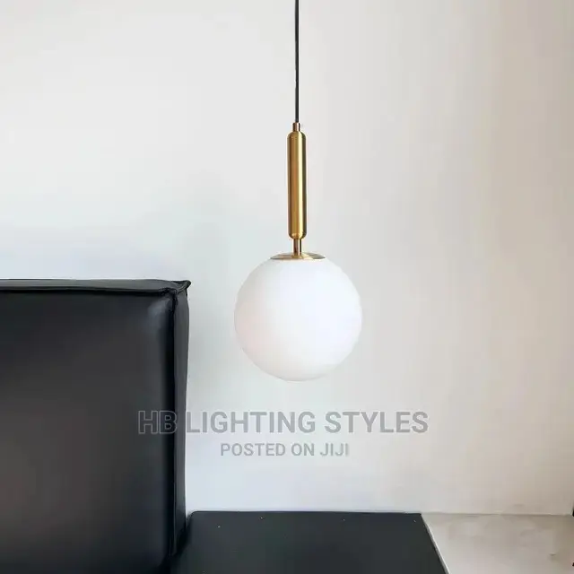 Modern Glass Ball Led Pendant Lamp