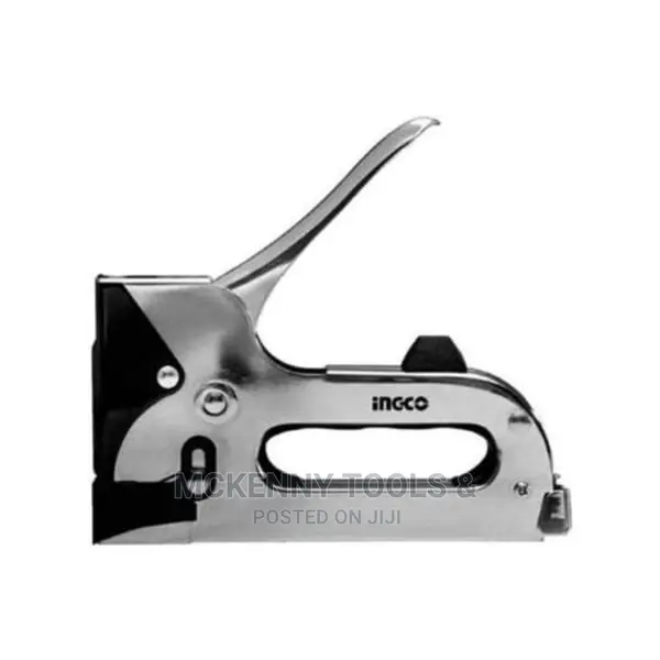 Ingco - Heavy Duty Staple Gun + Free 1000 Pins - 10mm