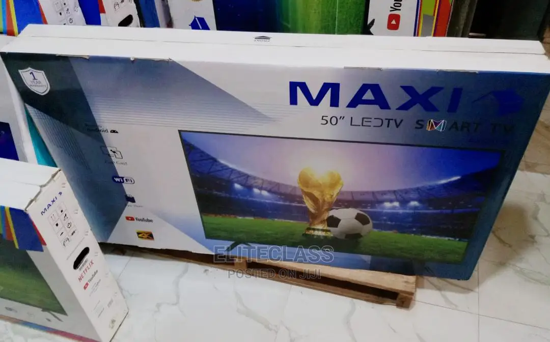 Maxi 50 Inches 50D2010 Smart Ultra HD LED TV -Brand New