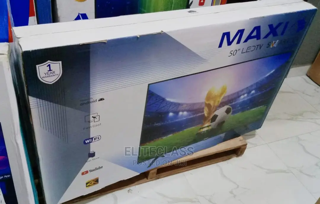 Maxi 50 Inches Uhd Smart TV + Youtube,Netflix and Miracast