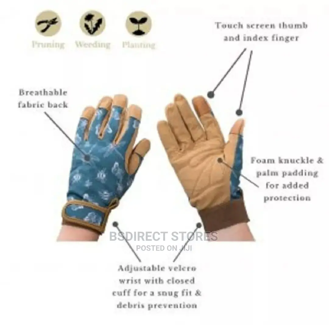 Kent And Stowe Flutter Bugs Comfort Ladies Gardening Gloves