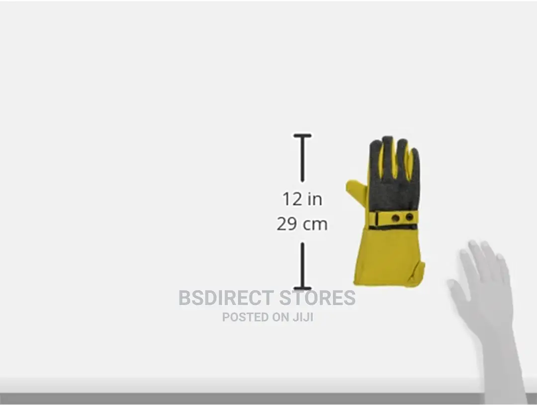 Kent And Stowe Leather Gauntlet Heavy Duty Garden Glove