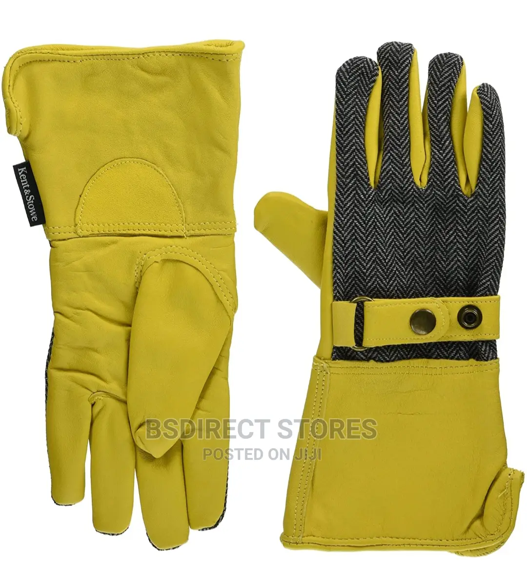 Kent And Stowe Leather Gauntlet Heavy Duty Garden Glove