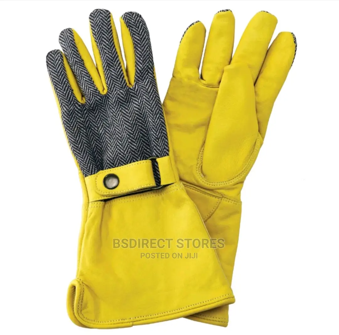 Kent And Stowe Leather Gauntlet Heavy Duty Garden Glove