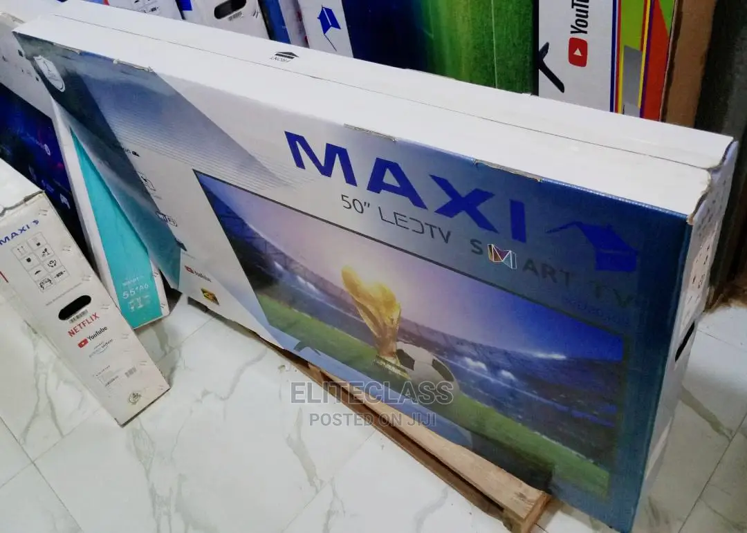Brand New Maxi 50 Inches Smart TV With Miracast