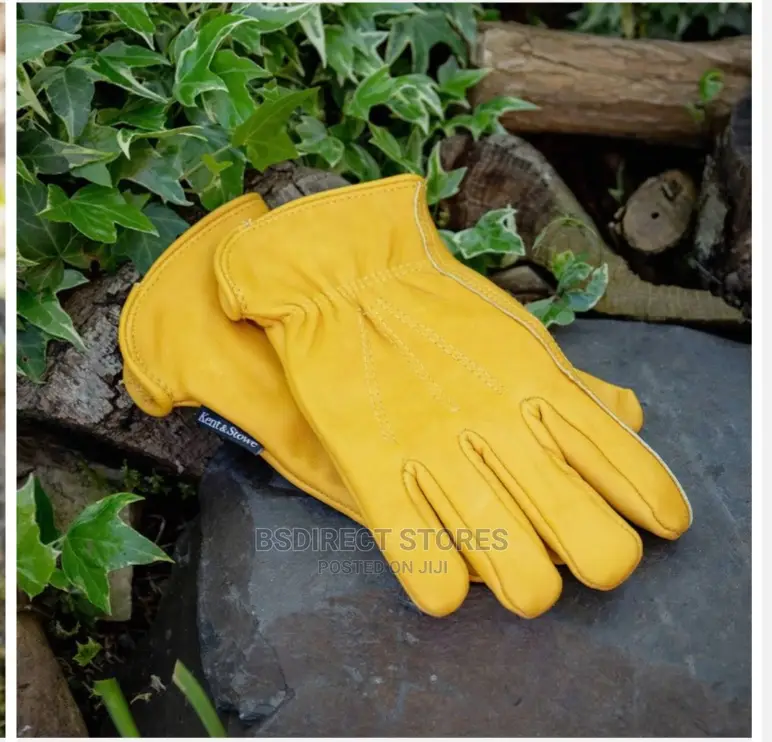 Kent and Stowe Ladies Luxury Leather Water Resistant Gardening Gloves