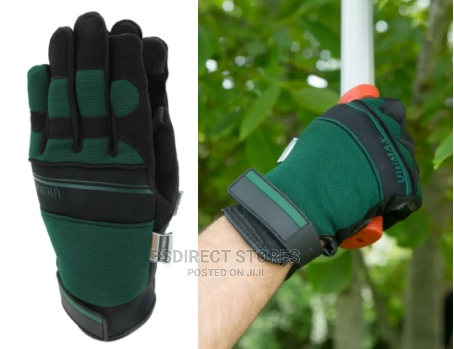 Town Country TGL445 Mens Ultrimax Gloves Green