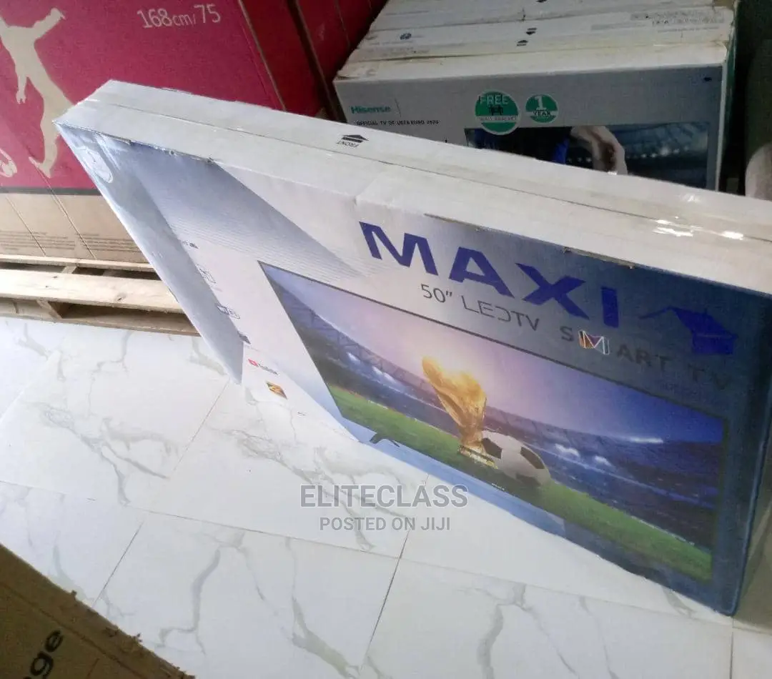 Maxi 50 Inches UHD Smart Tv With Wifi