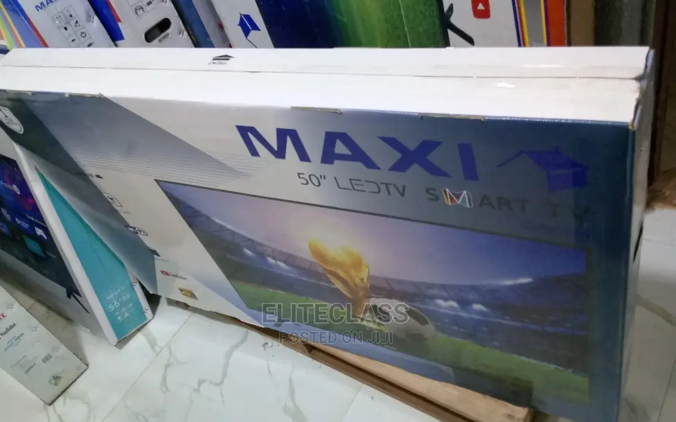 Maxi 50 Inches UHD Smart Tv With Wifi