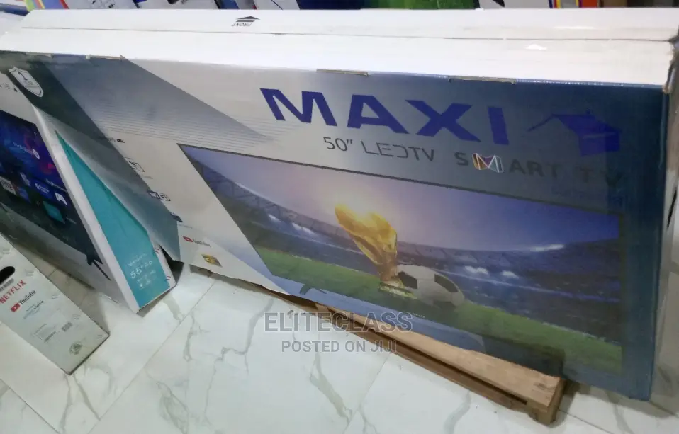 Maxi 50 Inches UHD Smart Tv With Wifi