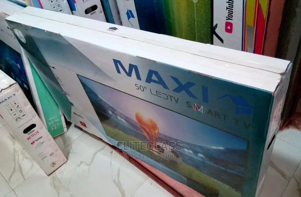 Maxi 50 Inches Uhd Smart Brand New TV