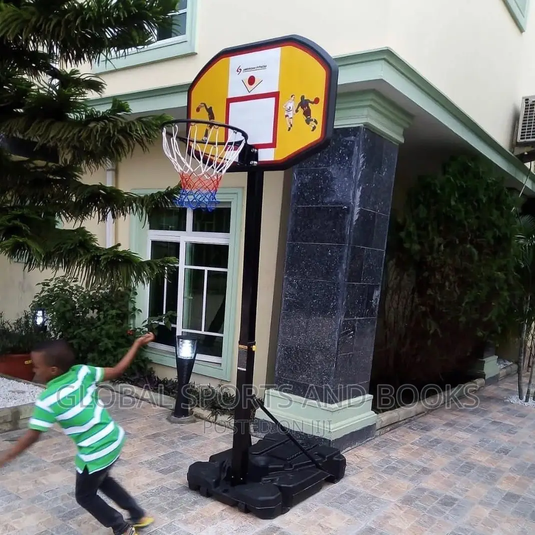 Adjustable and Moveable Hoops Basketball Stand