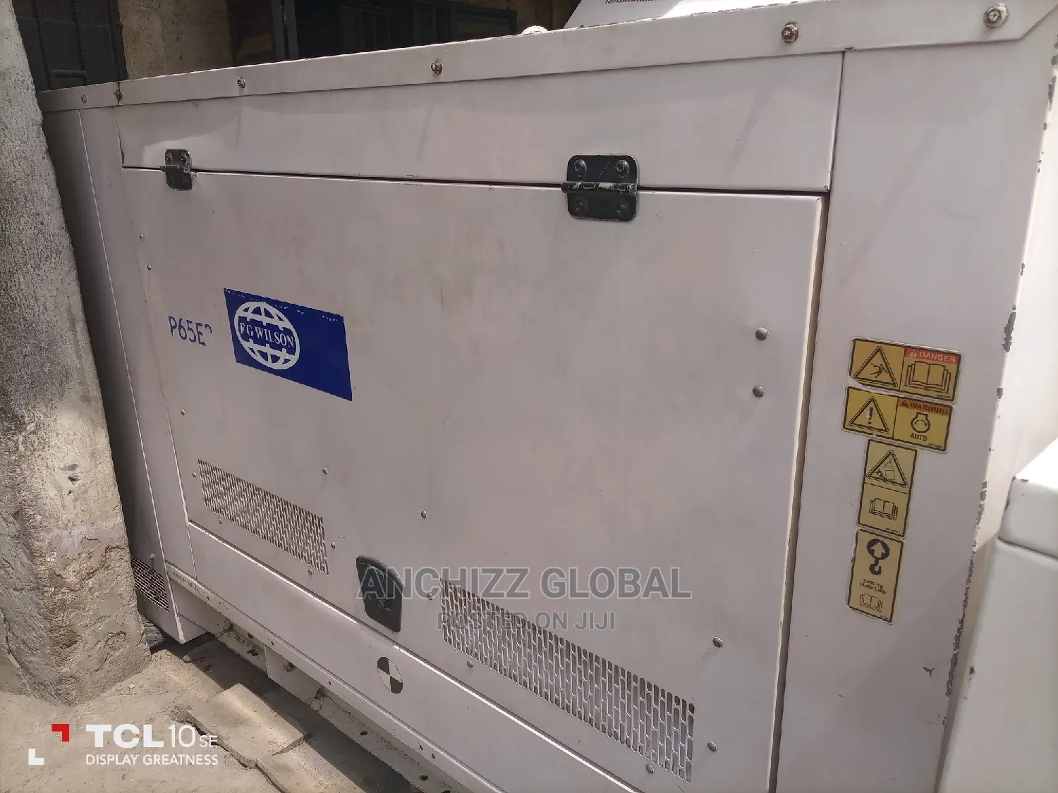 65kva Soundproof F.G Wilson Perkins, Leroy Somer Alternator